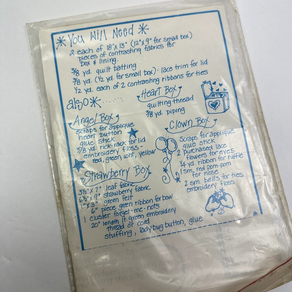 Patch Press Soft Box II Pattern Kit 347B - Picture 3 of 6